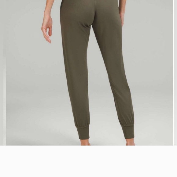 Lululemon Align Jogger HR Pant Olive Green NWT size 10 - Picture 2 of 8